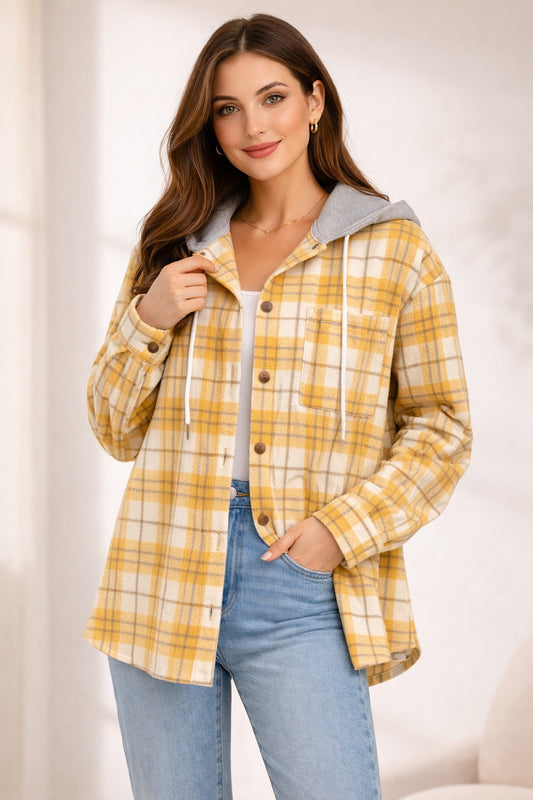 Chalet Plaid Wool Jacket