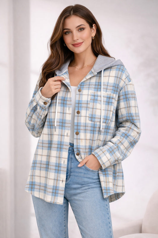 Chalet Plaid Wool Jacket