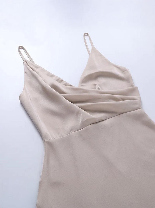 Chic Maxi Dress with High Slit