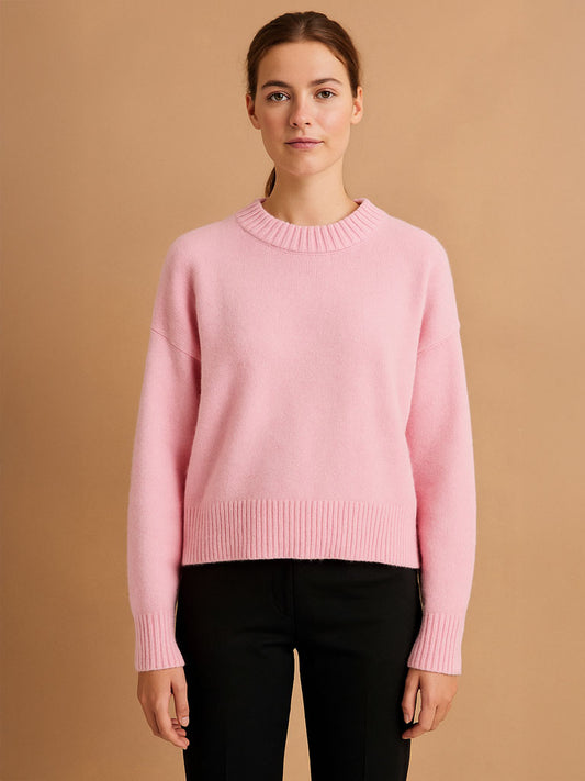 Soft Jersey Knit Sweater