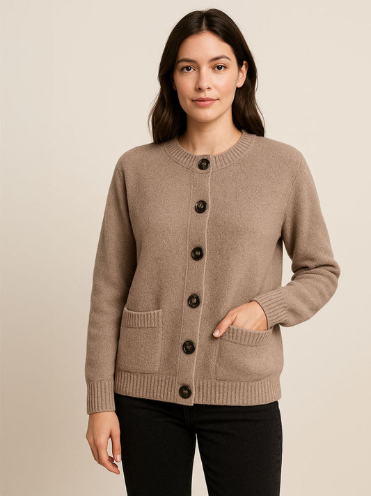 Chenille Sweater Cardigan – Soft & Stylish Button-Up