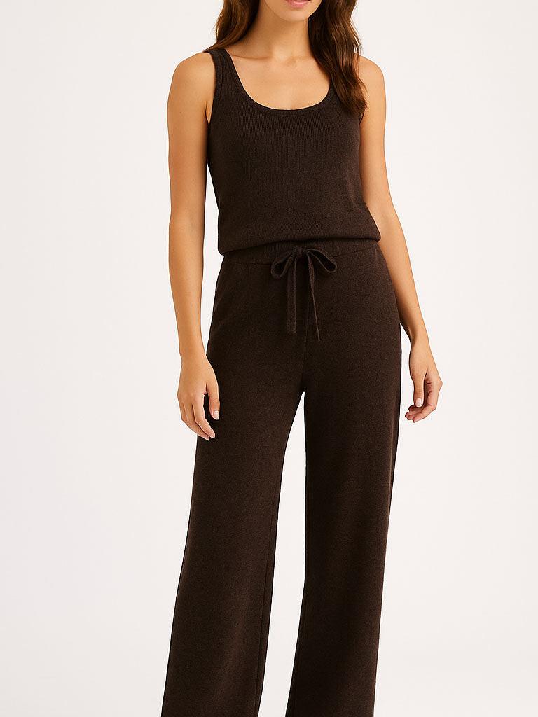 Wool Knitted Wide-Leg Pants - Cozy and Stylish for Every Season