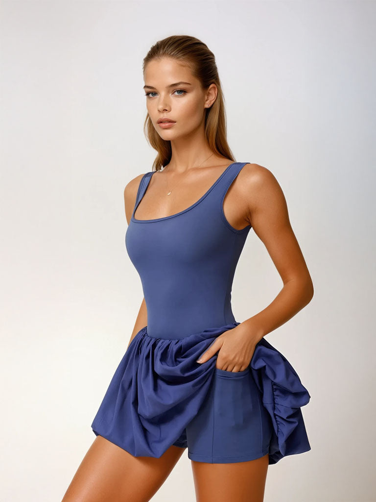 Active Built-In Shorts Skort | High-Waist Skort for Women