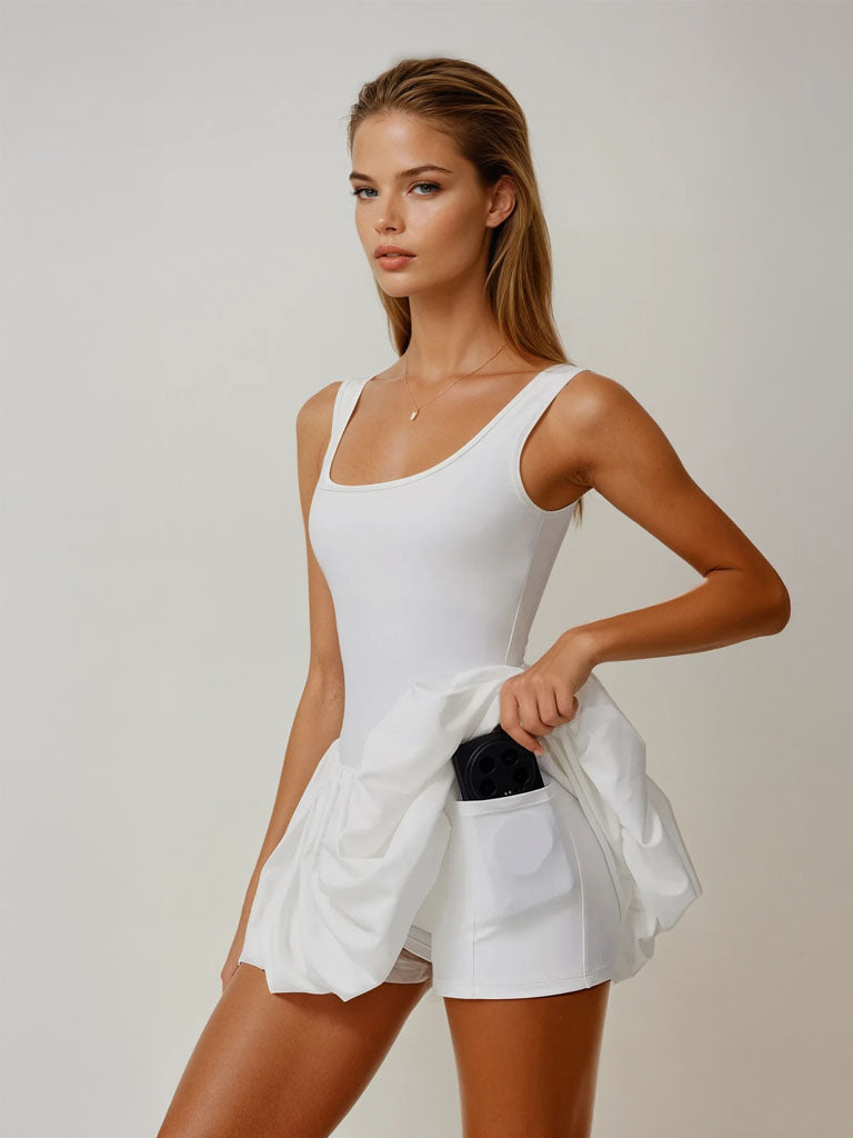 Active Built-In Shorts Skort | High-Waist Skort for Women