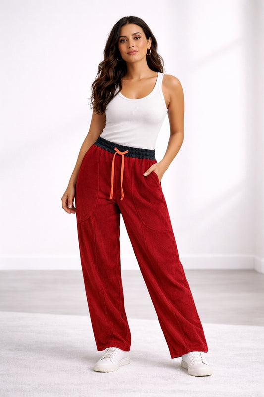 Velvet Ridge Fleece Harem Pants