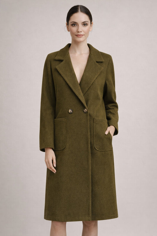 Heritage Wool Button Coat