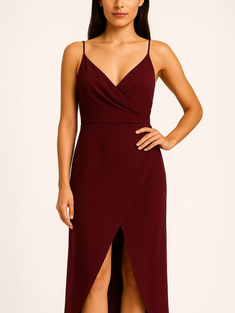 Chic Maxi Dress with High Slit