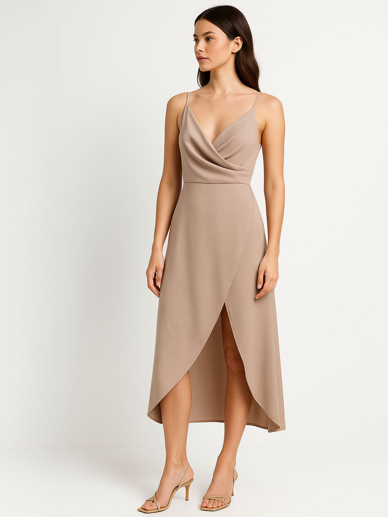 Chic Maxi Dress with High Slit