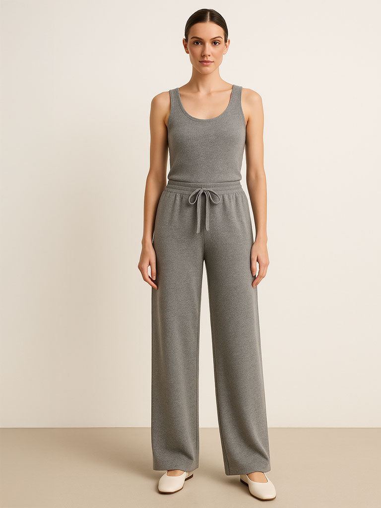 Wool Knitted Wide-Leg Pants - Cozy and Stylish for Every Season