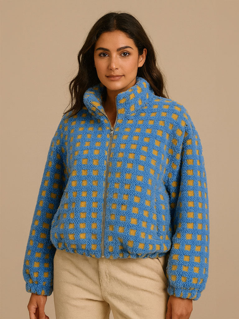 Aspen Grid Fleece Jacket