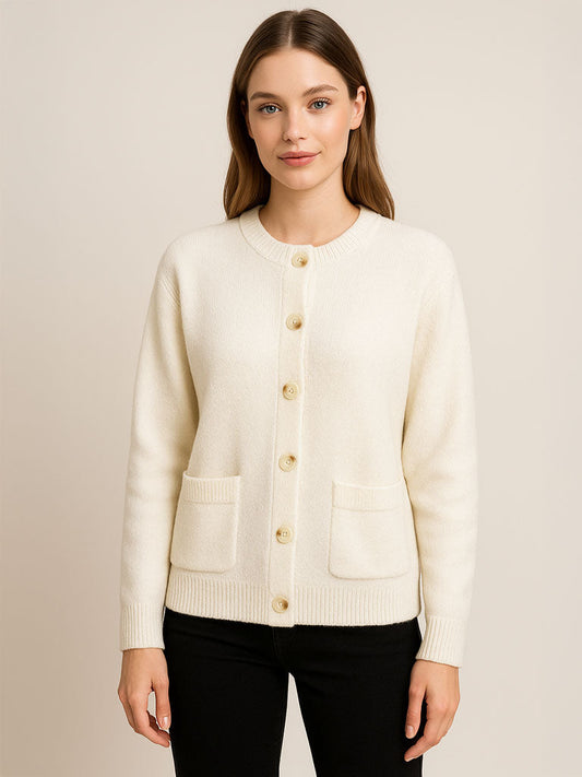 Chenille Sweater Cardigan – Soft & Stylish Button-Up