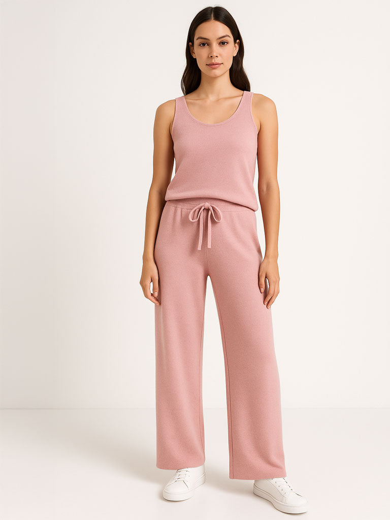 Wool Knitted Wide-Leg Pants - Cozy and Stylish for Every Season