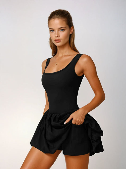 Active Built-In Shorts Skort | High-Waist Skort for Women