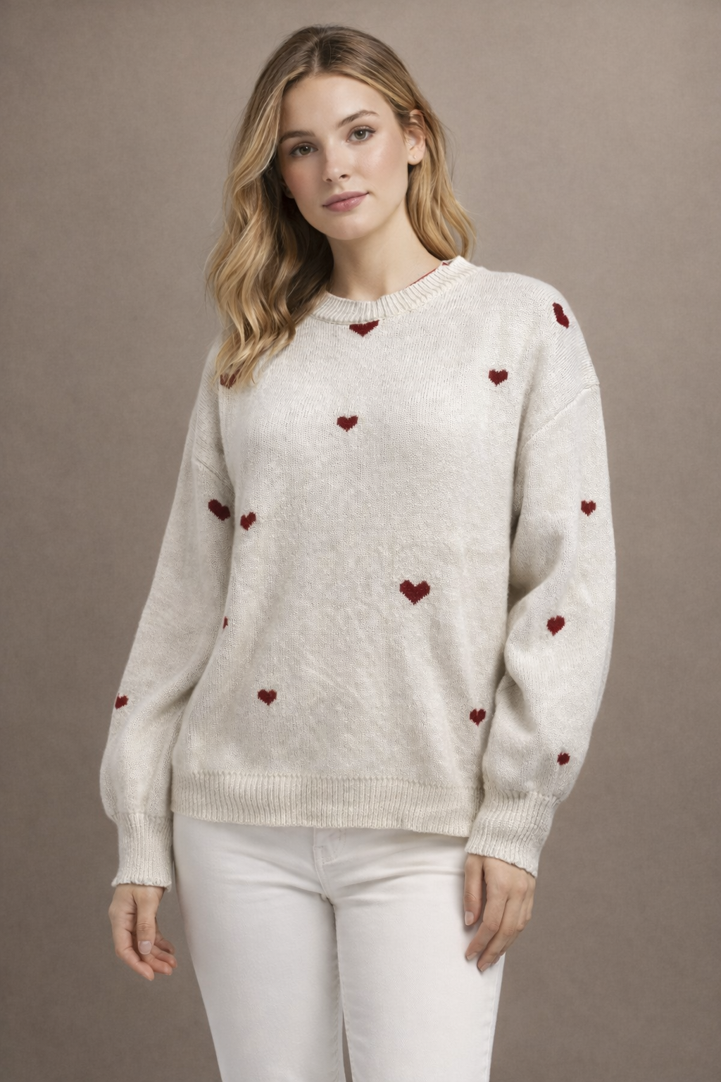 Sweetheart Knit Pullover